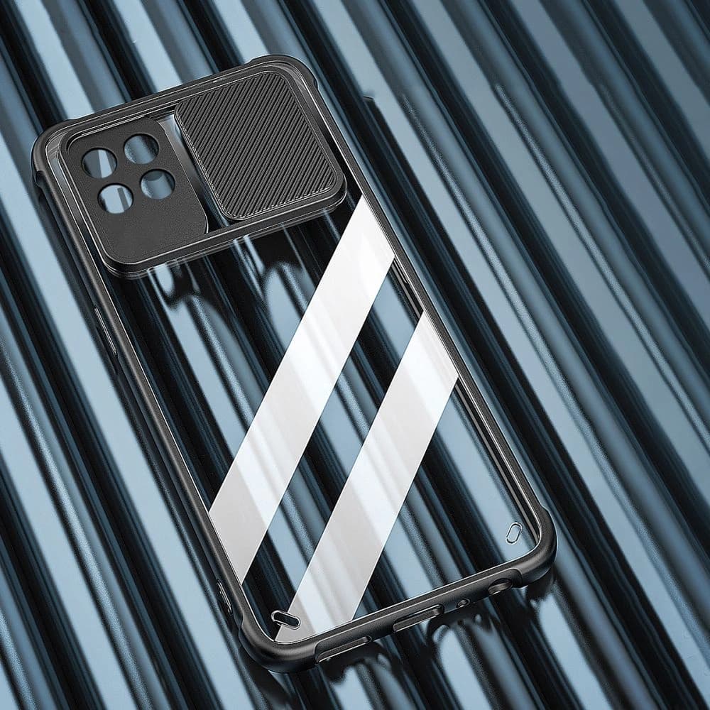 Etui Tech-Protect Camshield Samsung Galaxy A22 5G Negru - 5