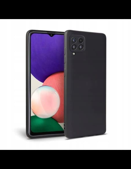 Etui Tech-Protect Icon Samsung Galaxy A22 4G Fekete