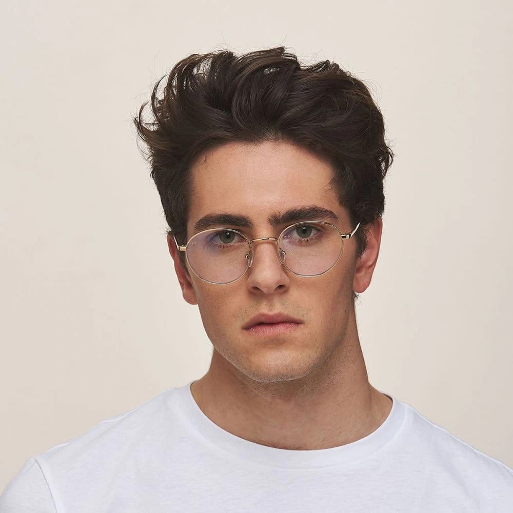 Meller számítógépes szemüveg kék fény szűrővel Yster Gold - 4