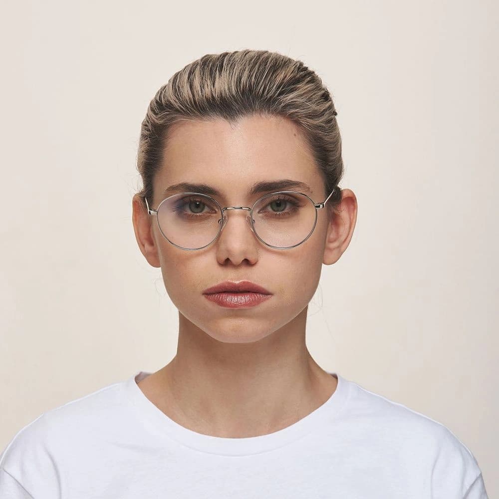 Meller Blue Light Blocking Computer Glasses Yster Silver - 6