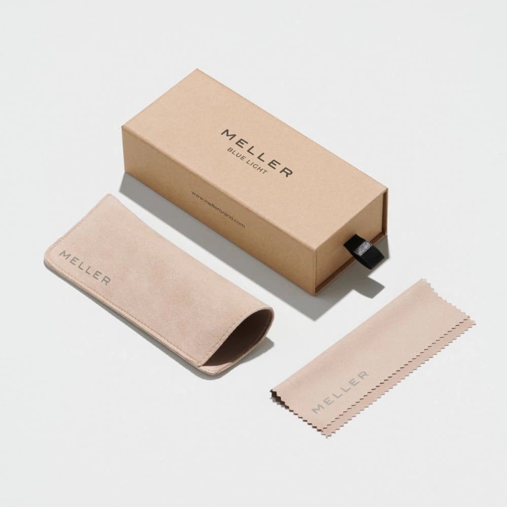 Meller Blue Light Blocking Computer Glasses Yster Silver - 14