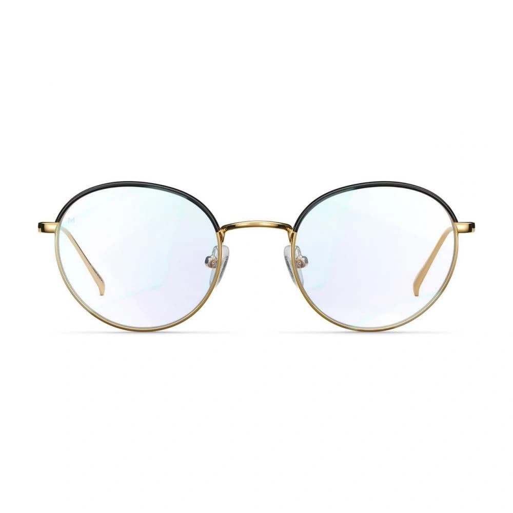 Yuda Gold/fekete kékfény szűrős Meller számítógépes szemüveg - 1