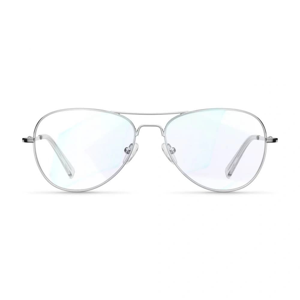Computerbrille Meller mit blauem Lichtfilter Ashia Silver