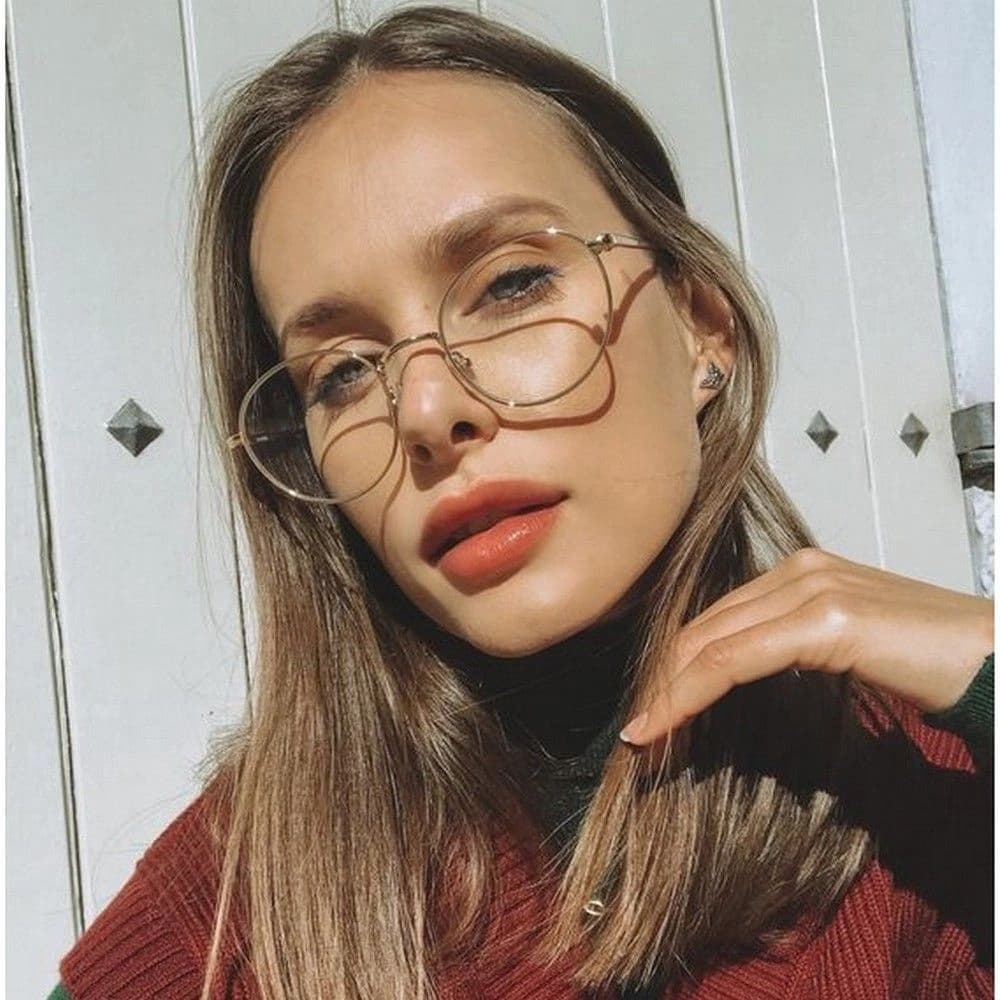 Meller kék fény szűrős számítógépes szemüveg Yuda Gold - 7