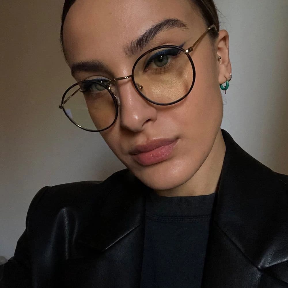 Meller számítógépes szemüveg kék fény szűrővel Yedei Gold Tigris. - 7