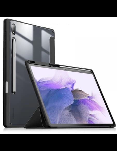 Case Infiland Crystal Case Samsung Galaxy Tab S7 FE 5G 12.4 Schwarz