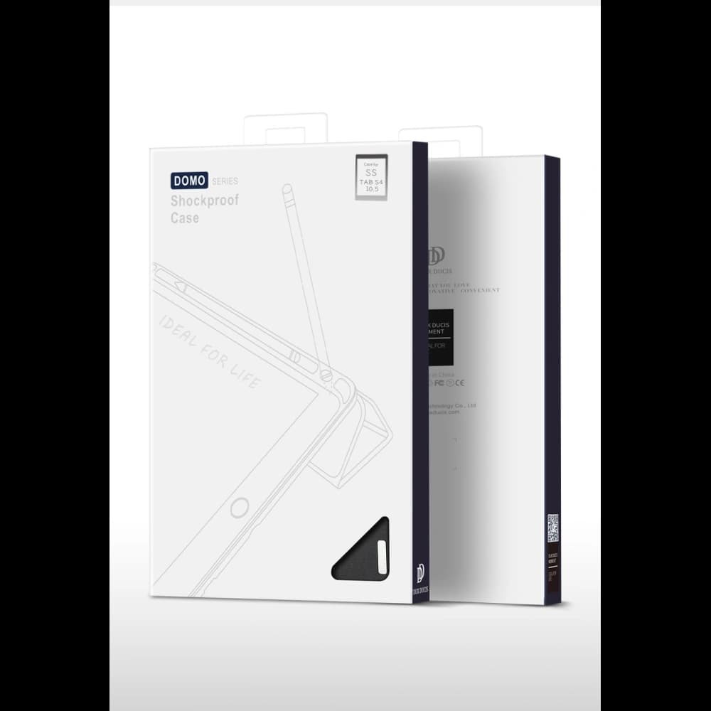 Etui DuxDucis Domo Samsung Galaxy Tab S4 10.5 Fekete - 12