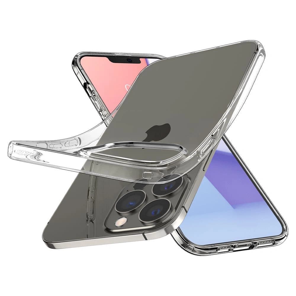 Etui Spigen Liquid Crystal Apple iPhone 13 Pro Max Crystal Clear - 7