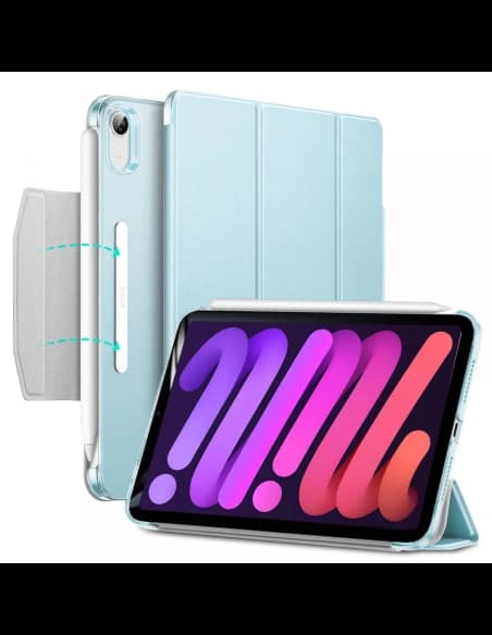 ESR Ascend Trifold Apple iPad mini 2021 6 Gen / iPad mini 8.3" 2024 7gen Light Blue