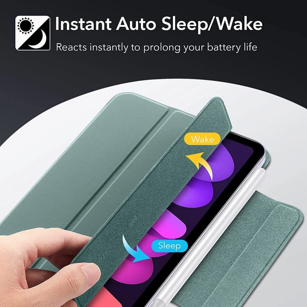 Etui ESR Rebound Magnetic Apple iPad mini 2021 (6. generace) Frosted Green - 5