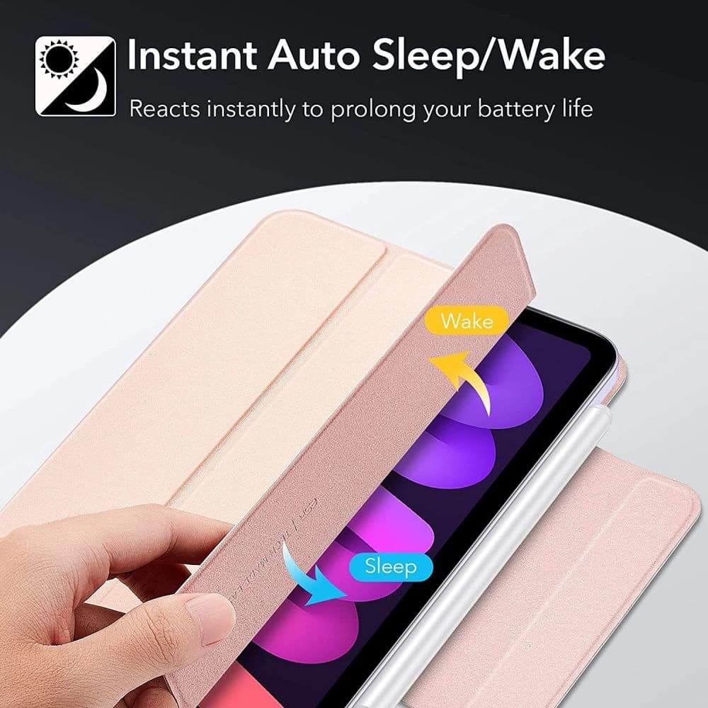 Etui ESR Rebound Magnetic Apple iPad mini 2021 (6. generace) Rose Gold - 7