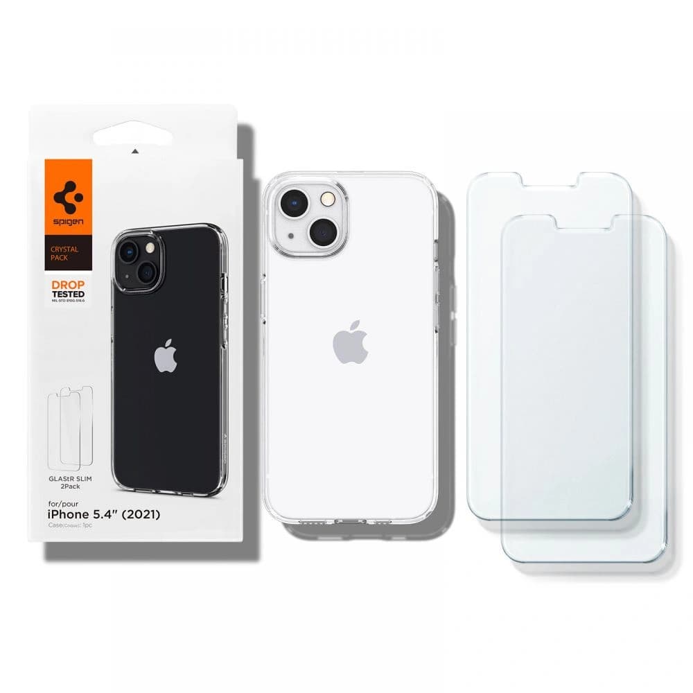Spigen Crystal Pack Apple iPhone 13 mini Crystal Clear - 6