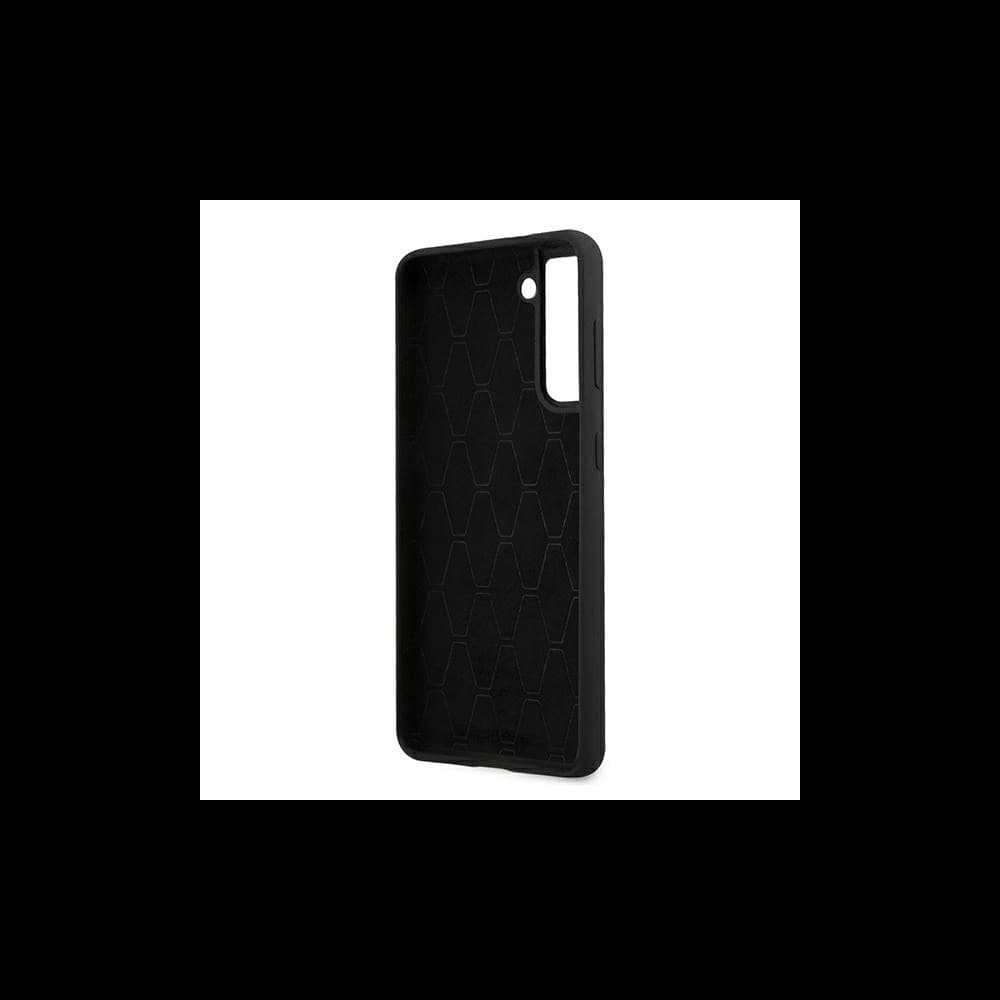 Etui BMW BMHCS21MSIVTBK Samsung Galaxy S21+ Plus fekete/sz black Silicone Stripes M Collection - 7