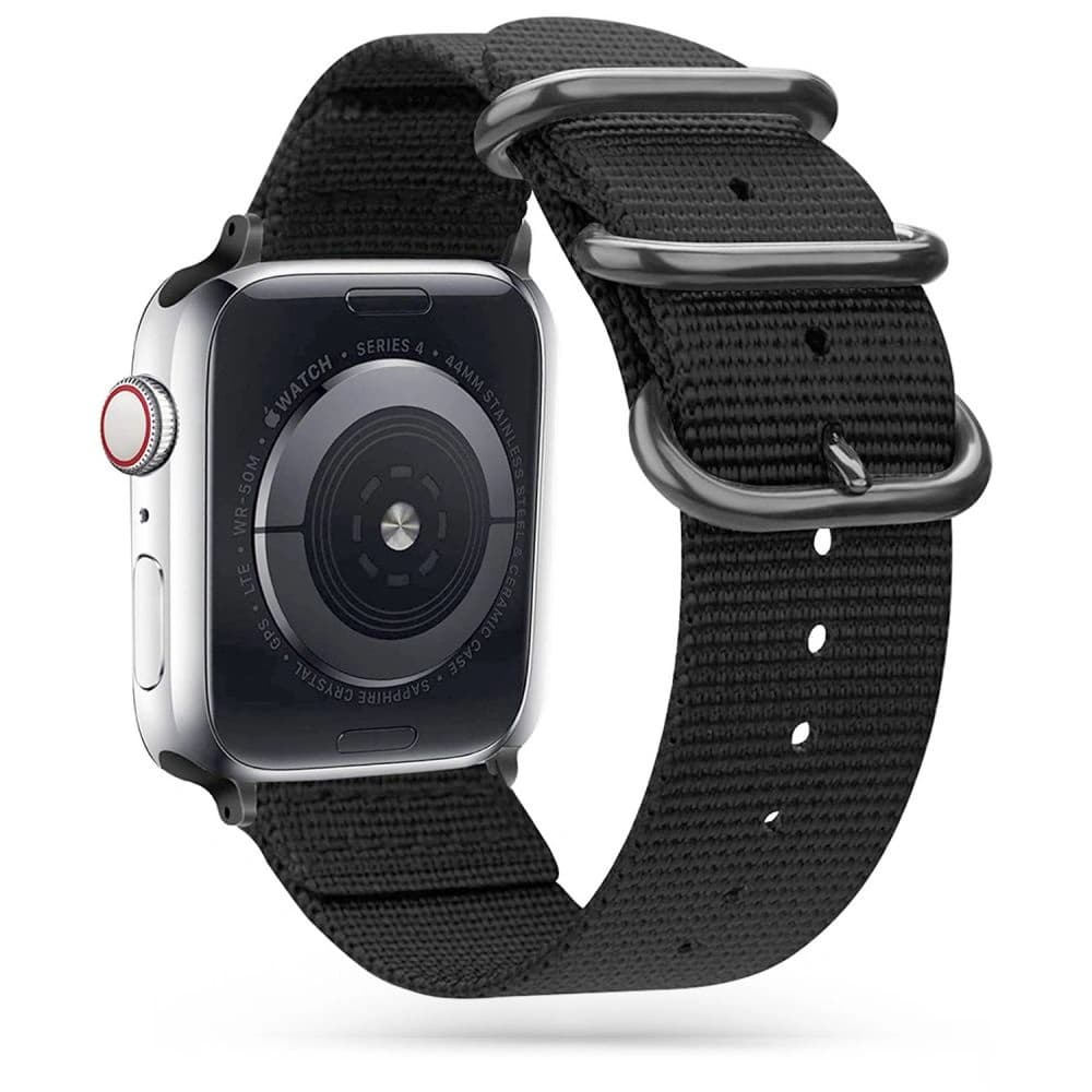 Pasek Tech-Protect Scout Apple Watch 4/5/6/7/SE/8/9/Ultra 44/45/49mm Černý - 1