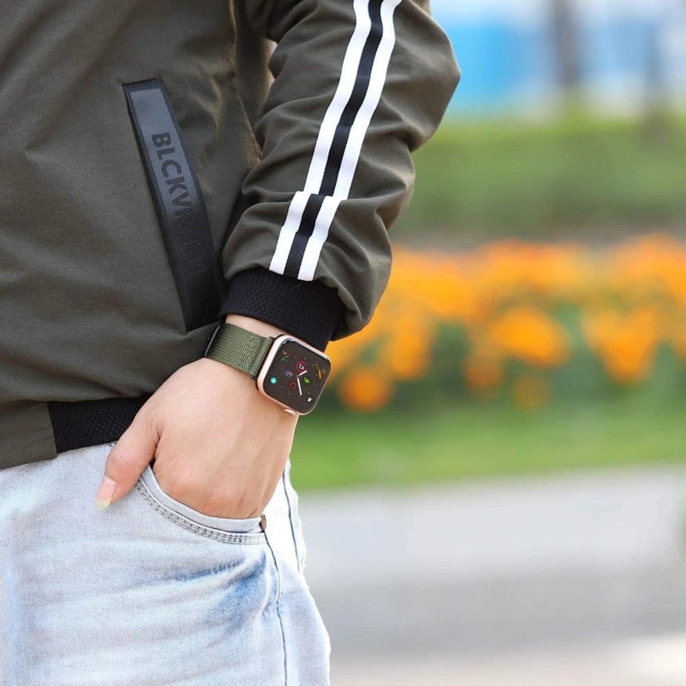 Pasek Tech-Protect Scout Apple Watch 4/5/6/7/SE/8/9/Ultra 44/45/49mm Černý - 8