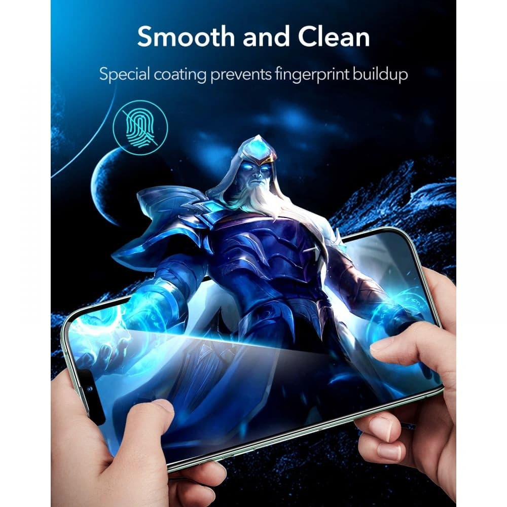 ESR Armorite Glass Apple iPhone 16e / 14 / 13 / 13 Pro Black [2 PACK] - 4