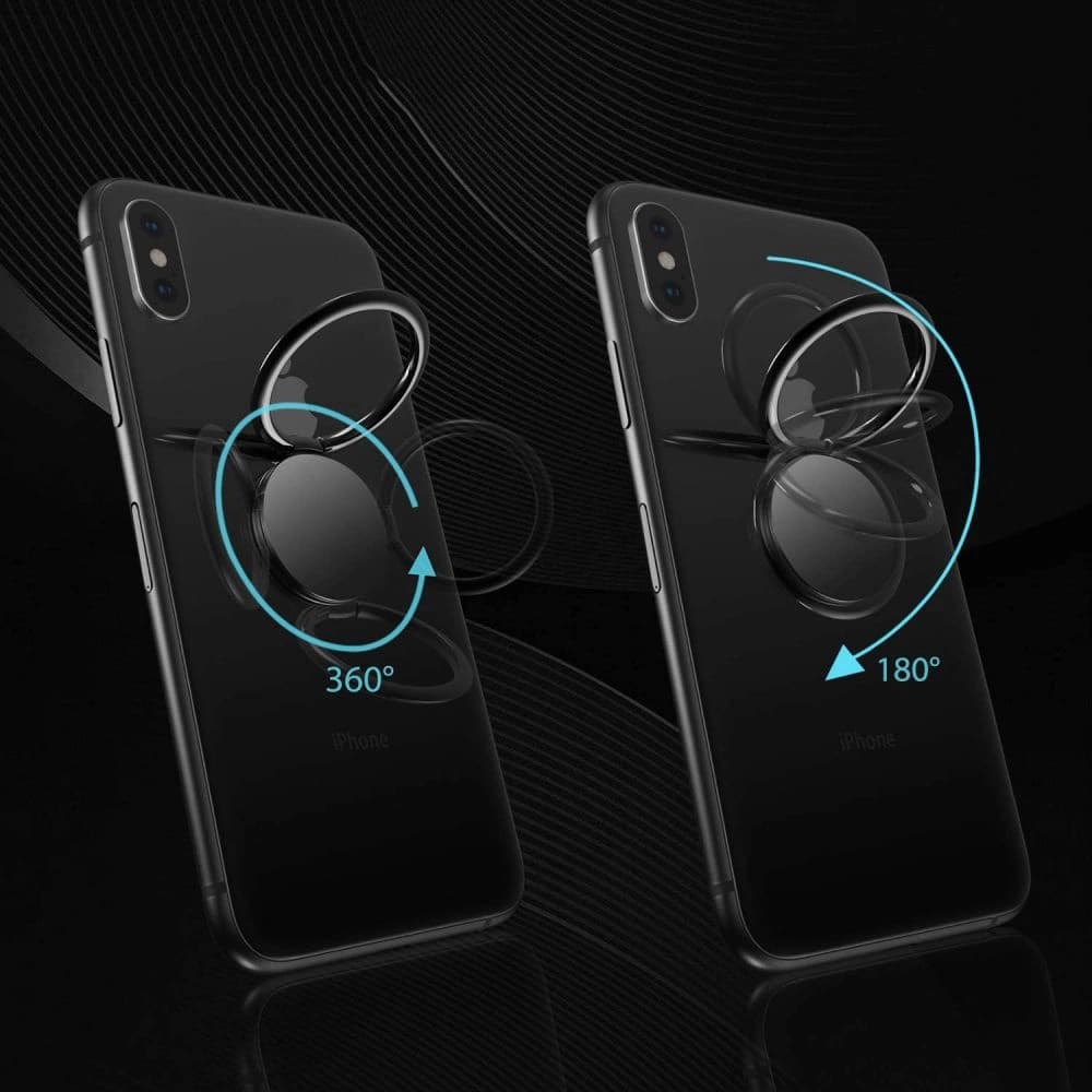 Tech-Protect Magnetic Phone Ring Black - 5