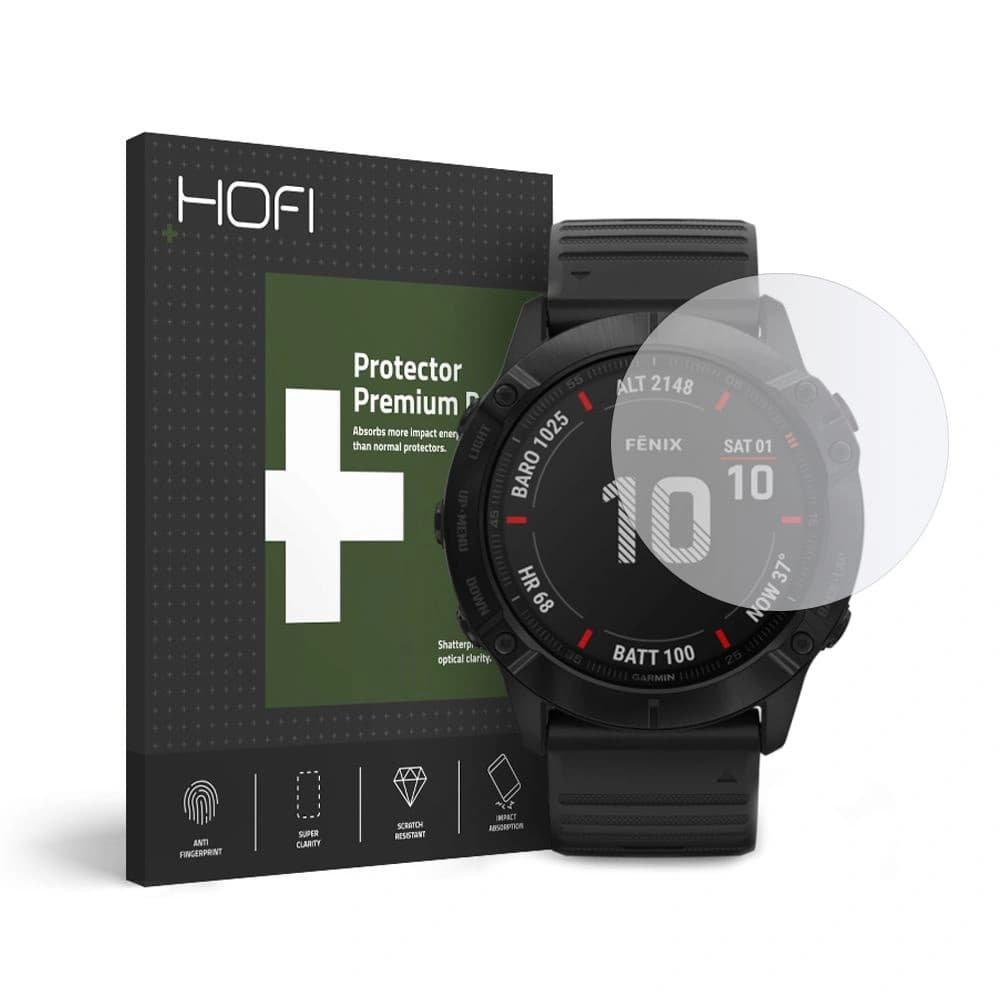 Gehärtetes Glas Hofi Glass Pro+ Garmin Fenix 6X/6X Pro/7X - 1