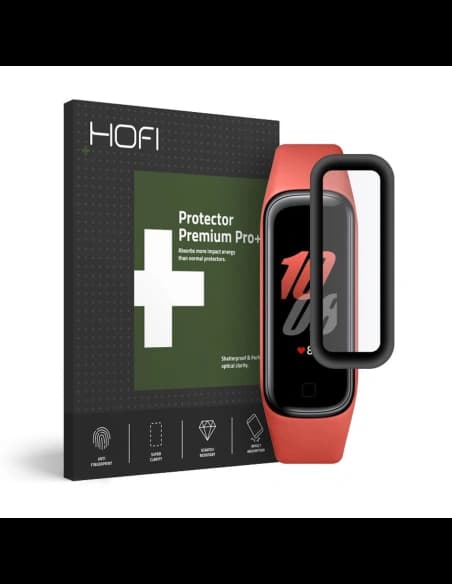 Hyb ridní sklo Hofi Hybrid Glass Samsung Galaxy Fit 2 Černé
