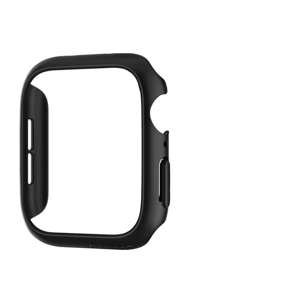Case Spigen Thin Fit Apple Watch 4/5/6/7/8/9/SE 44/45mm Black - 2