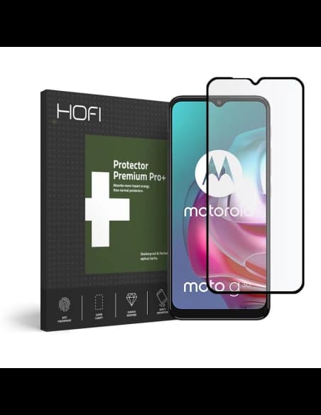 Hofi Glass Pro+ Motorola Moto G10/G30 Black