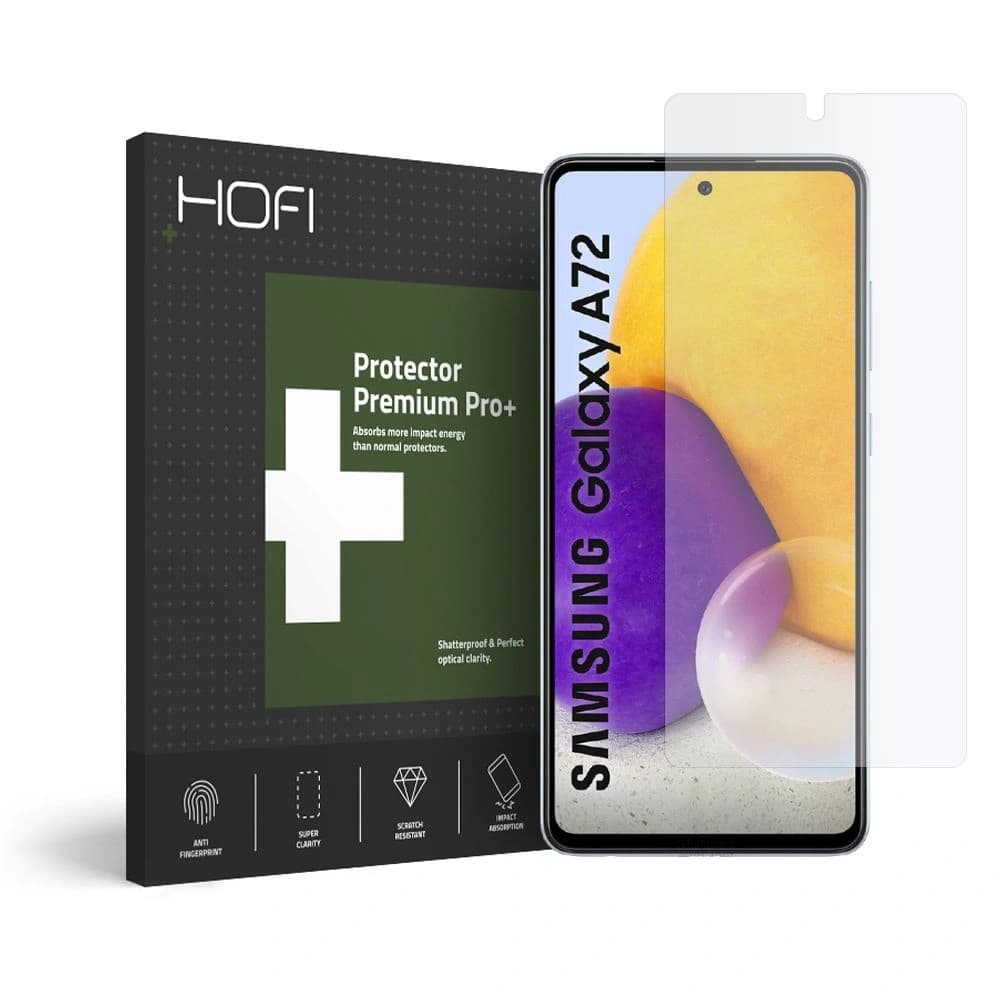 Hybriertes Glas Hofi Hybrid Pro+ Samsung Galaxy A72 - 1