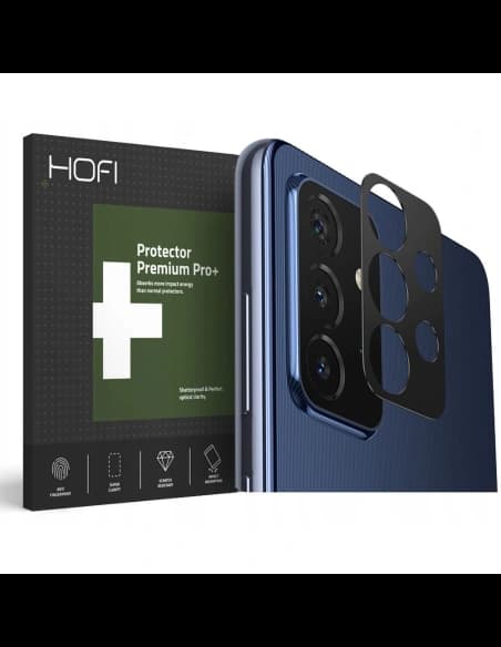 Nakladă Hofi Metal Styling Camera Samsung Galaxy A72 Negru