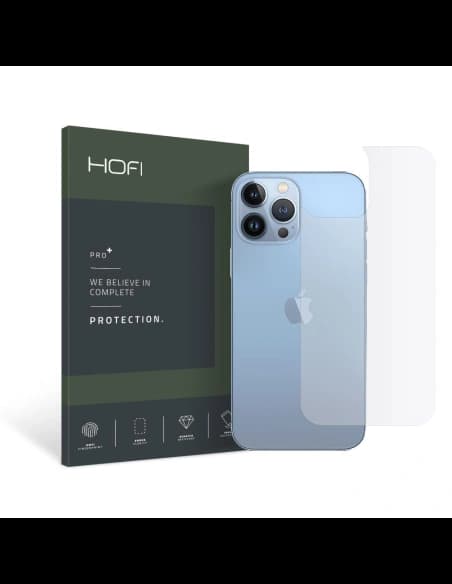 Hibrid üveg hátlap Hofi Hybrid Pro+ Back Protector Apple iPhone 16e / 14 / 13 / 13 Pro