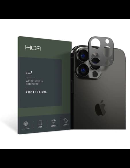 Überzug Hofi Alucam Pro+ Apple iPhone 13 Pro/13 Pro Max Schwarz