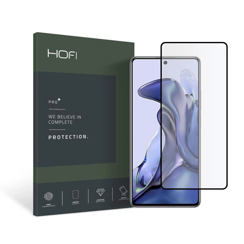 Gehärtetes Glas Hofi Glass Pro+ Xiaomi 11T/Pro Schwarz