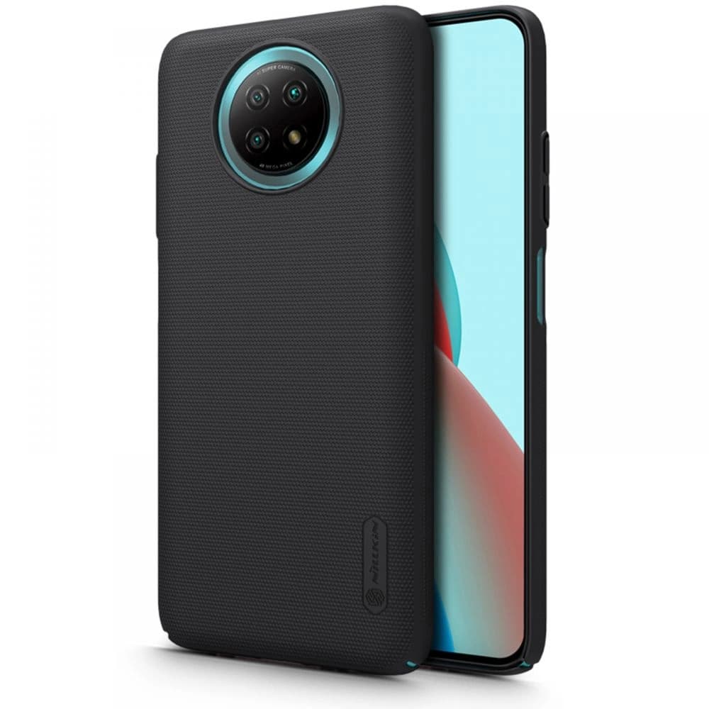 Case Nillkin Frosted Shield Redmi Note 9T 5G Schwarz - 1