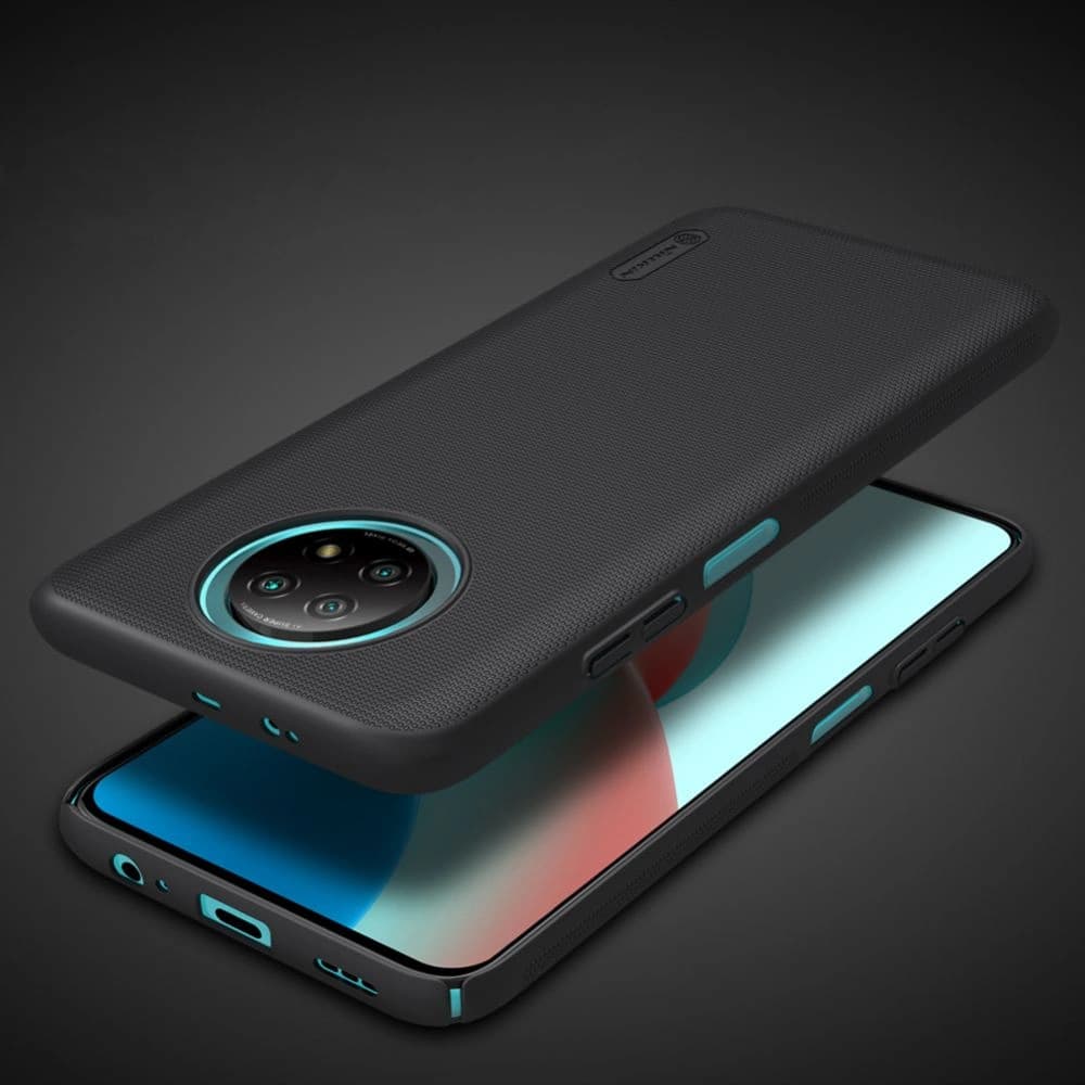 Case Nillkin Frosted Shield Redmi Note 9T 5G Schwarz - 7