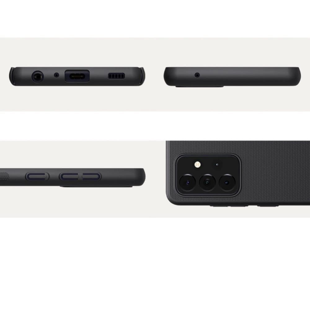 Etui Nillkin Frosted Shield Samsung Galaxy A72 Černé - 4