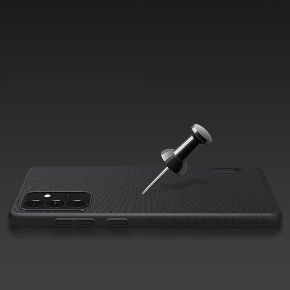 Etui Nillkin Frosted Shield Samsung Galaxy A72 Černé - 11