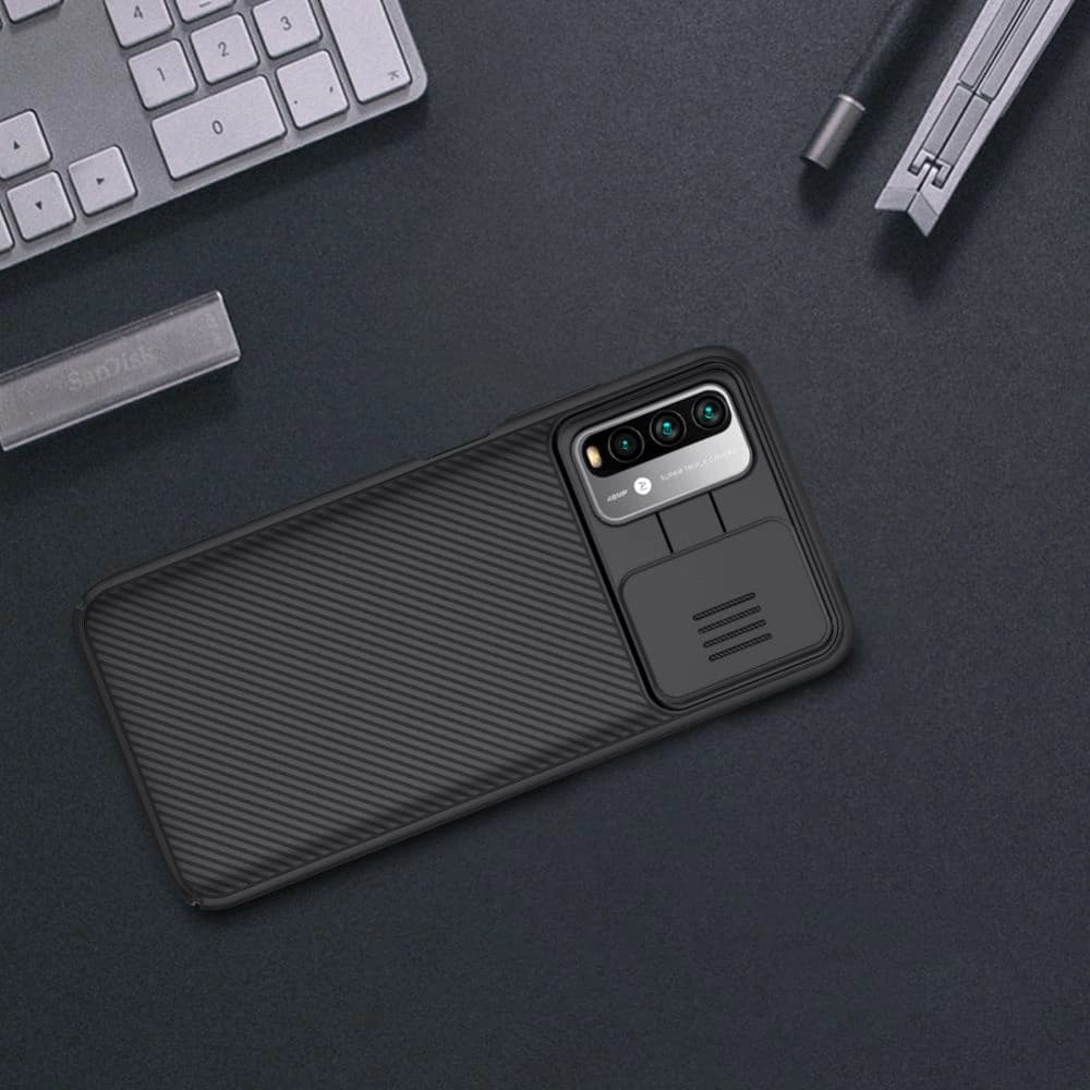 Etui Nillkin CamShield Redmi 9T Černá - 10
