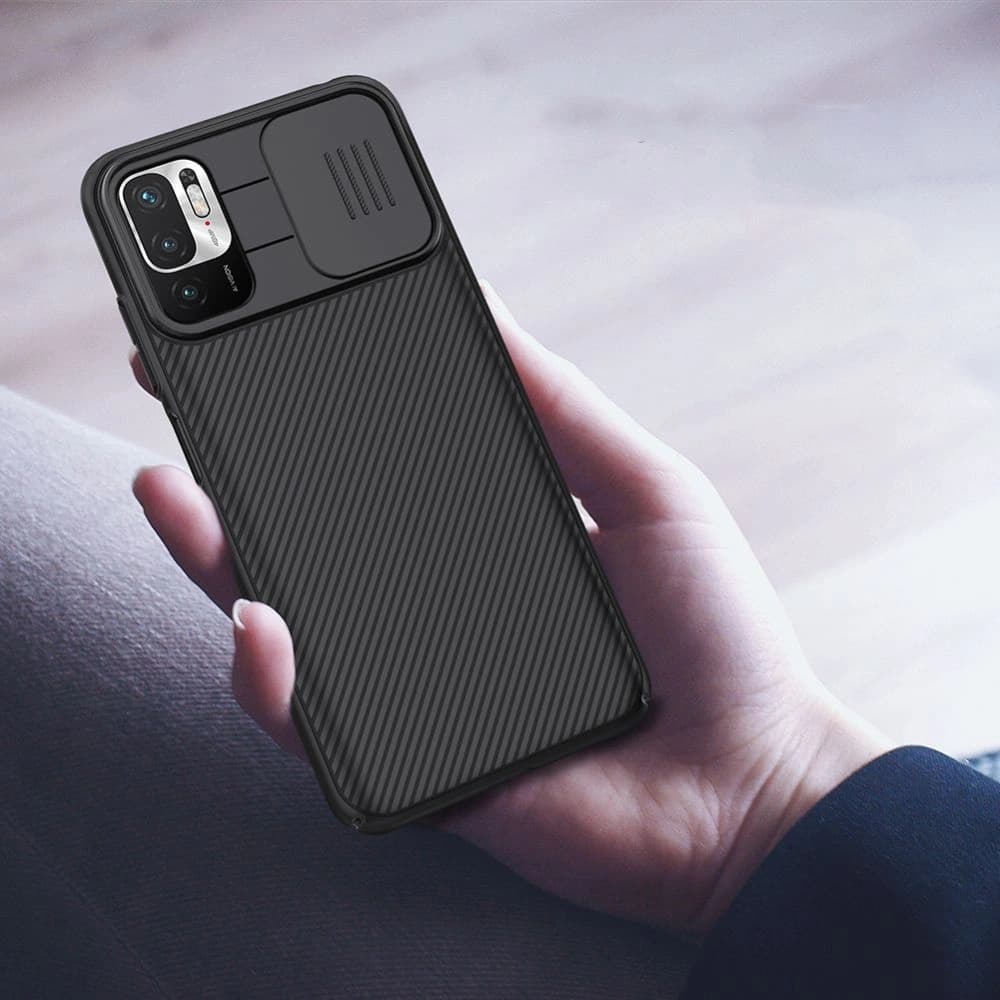 Case Nillkin CamShield POCO M3 Pro 5G/Redmi Note 10 5G Schwarz - 5
