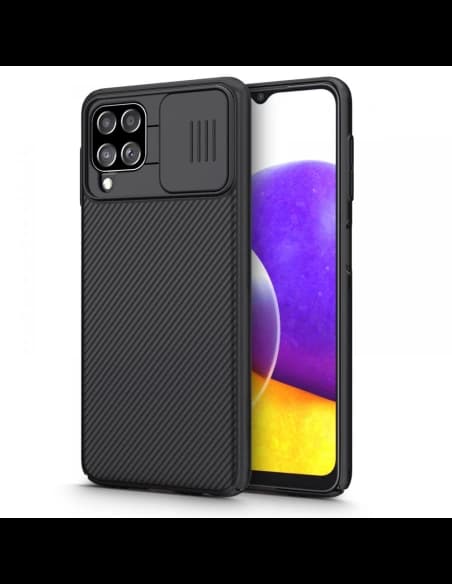 Etui Nillkin CamShield Samsung Galaxy A22/M22 LTE Negru