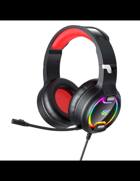 Gaming Kopfhörer Havit GAMENOTE H2233D RGB USB+3.5mm (schwarz)
