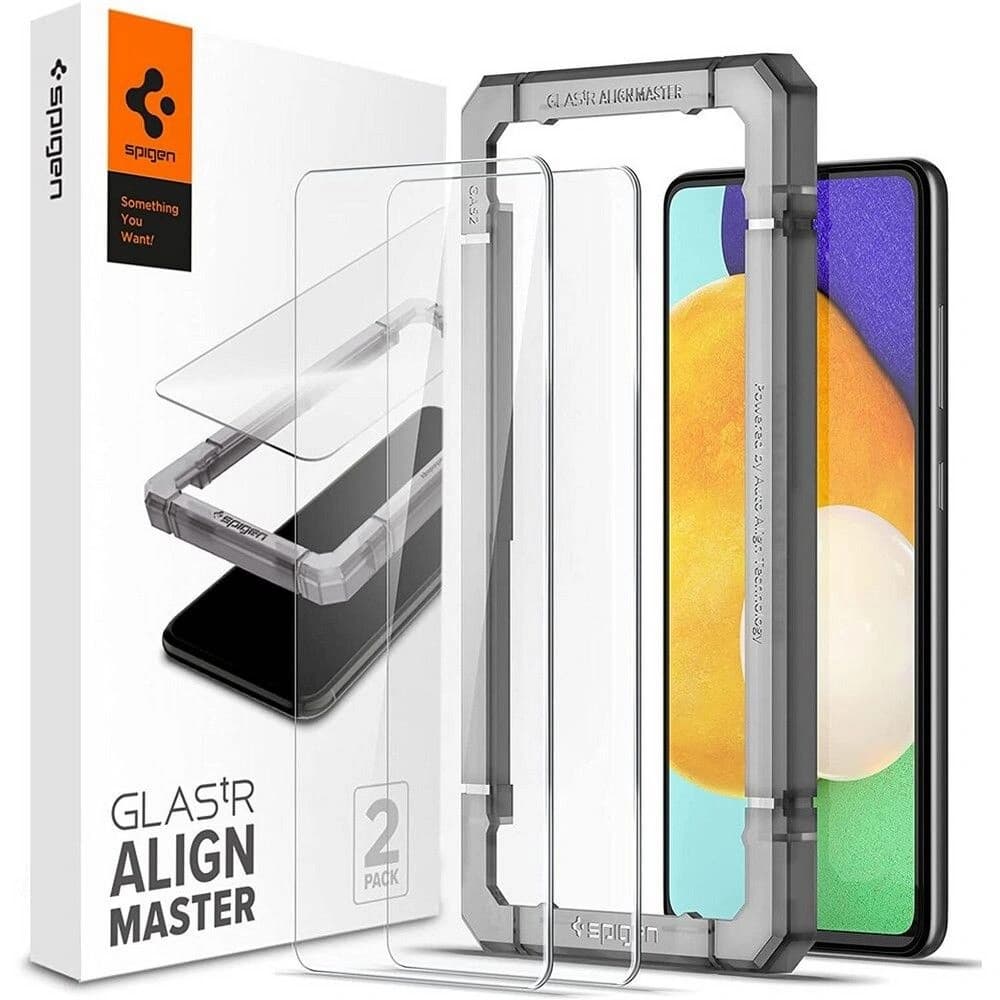 Edzett üveg Spigen GLAS.tR Slim AlignMaster Samsung Galaxy A52/A52s [2 PACK] - 1