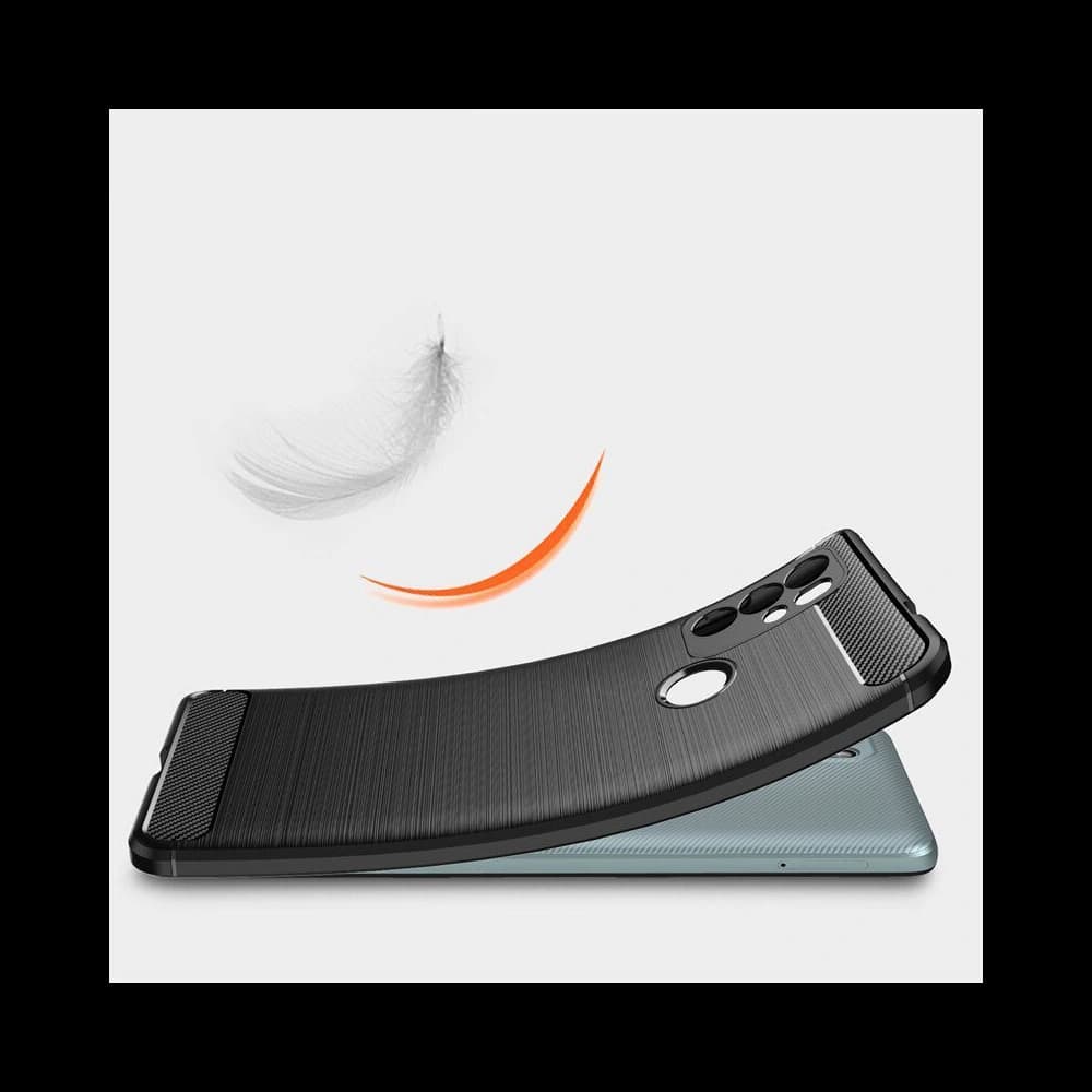 Etui Tech-Protect TPUCarbon Motorola Moto G60s Černá - 3