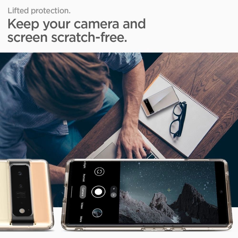 Spigen Ultra Hybrid Google Pixel 6 Pro Crystal Clear - 11