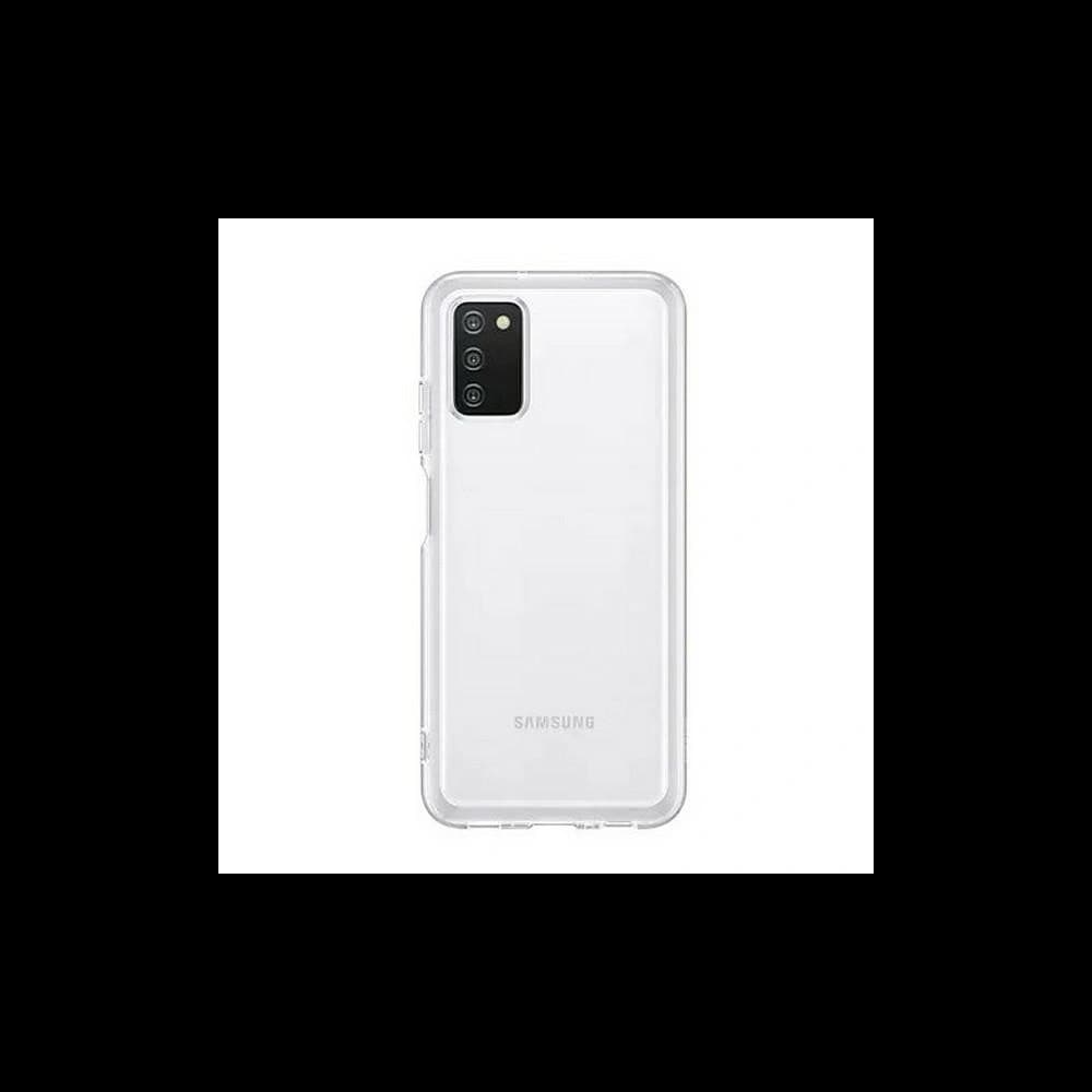 Etui Samsung Galaxy A03s EF-QA038TT Soft Clear Cover Transparent - 1