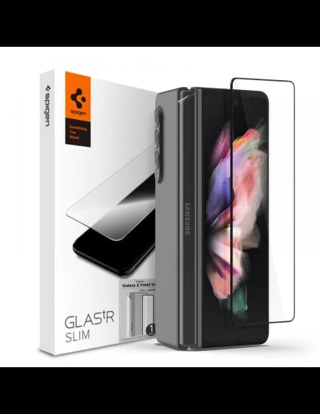 Spigen GLAS.tR Slim + Hinge Film Samsung Galaxy Z Fold 3 Black