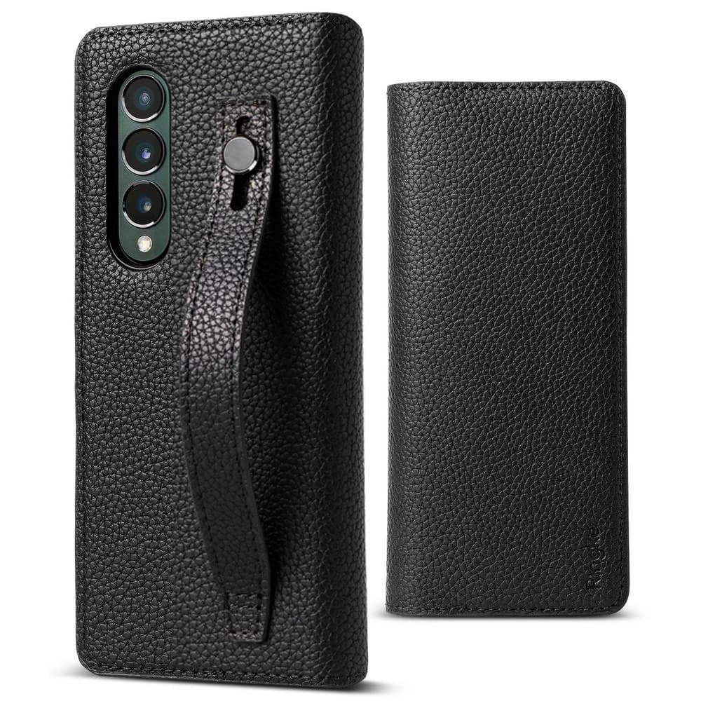 Etui Ringke Folio Signature EZ Strap Samsung Galaxy Z Fold 3 Negru - 1