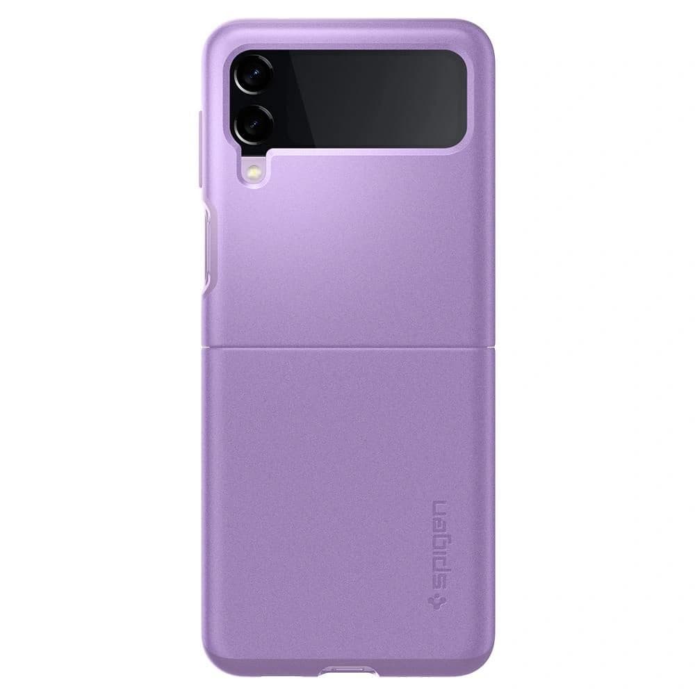 Etui Spigen Thin Fit Samsung Galaxy Z Flip 3 Fényes Levendula - 3