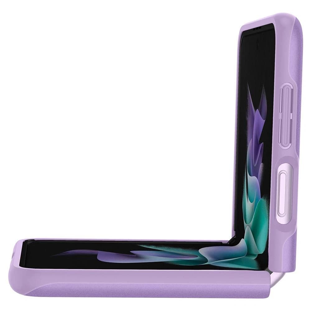 Etui Spigen Thin Fit Samsung Galaxy Z Flip 3 Fényes Levendula - 7