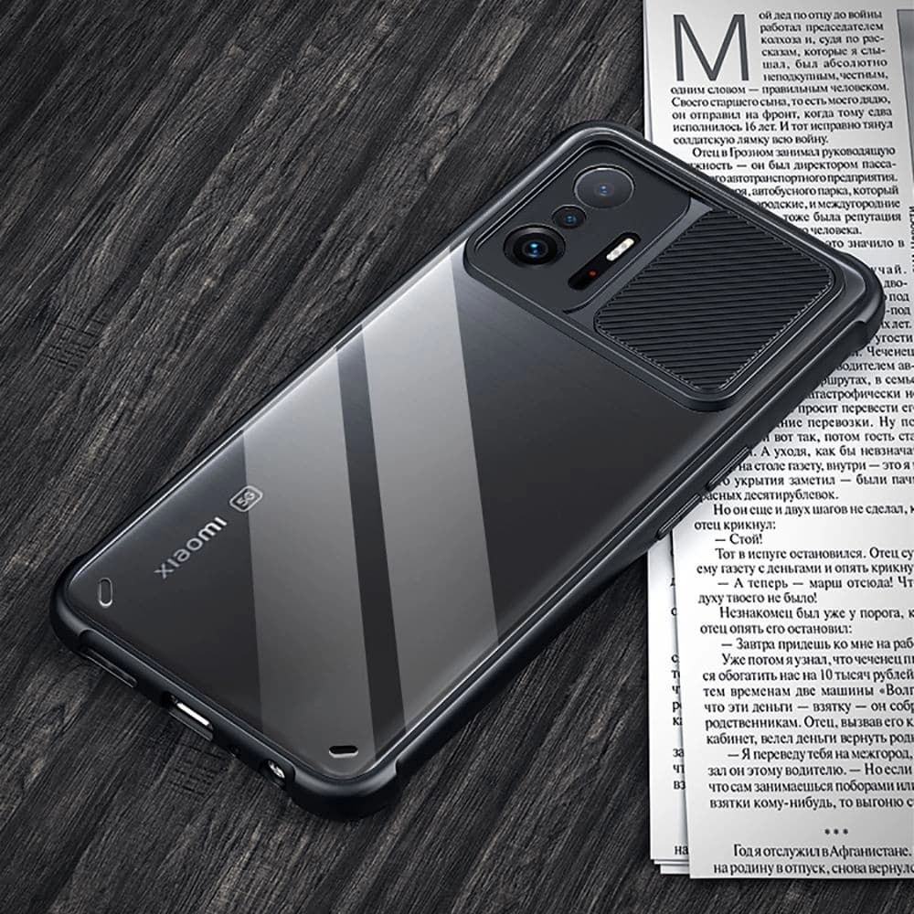 Case Tech-Protect Camshield Xiaomi 11T/Pro Schwarz - 8