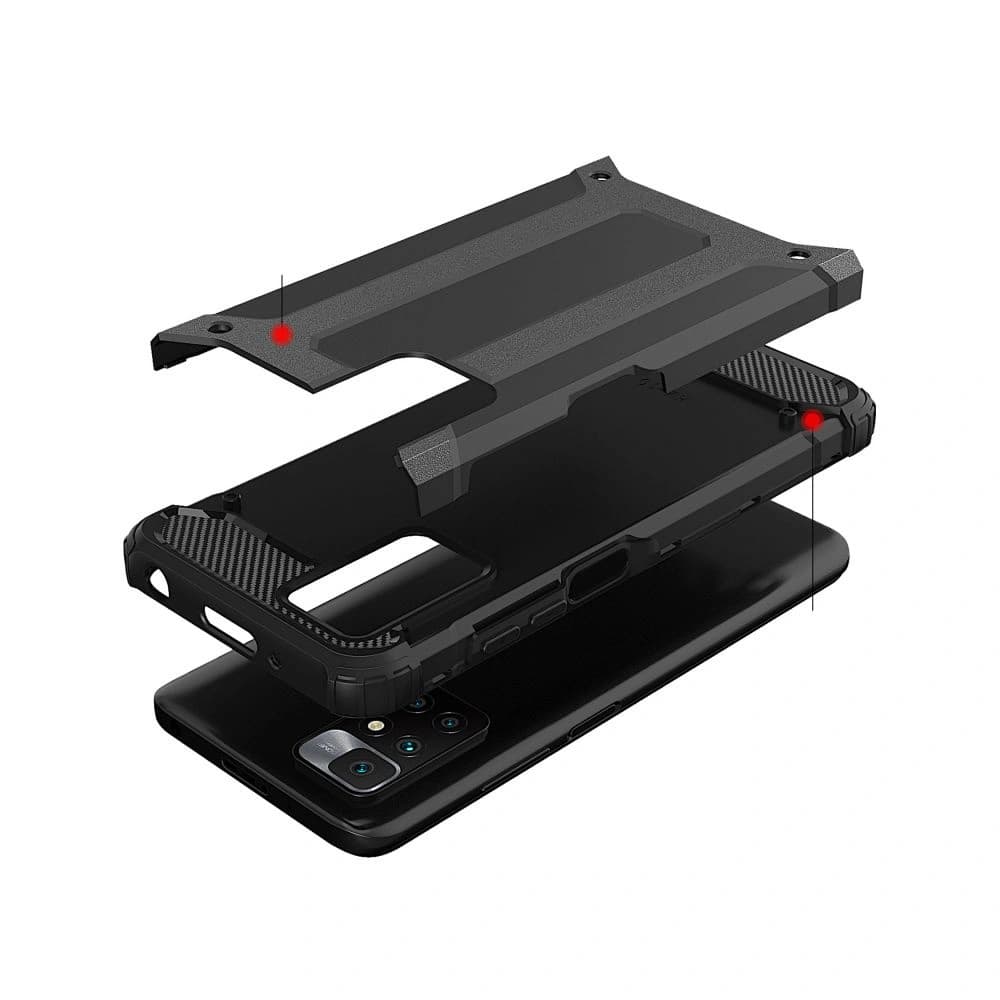 Etui Tech-Protect Xarmor Redmi 10 Fekete - 5