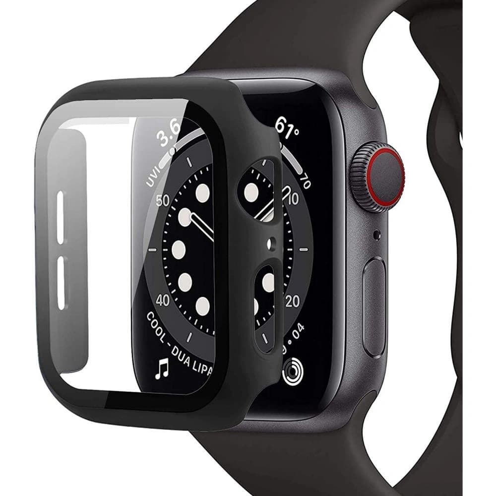 Etui Tech-Protect Defense360 Apple Watch 4/5/6/7/8/9/SE 44/45mm Fekete - 1