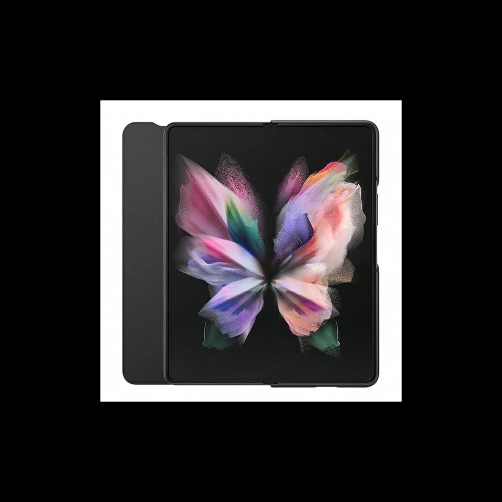Case Samsung Galaxy Z Fold 3 EF-FF92PCBEGEE schwarz/black Leder Flip Cover mit Stift - 7